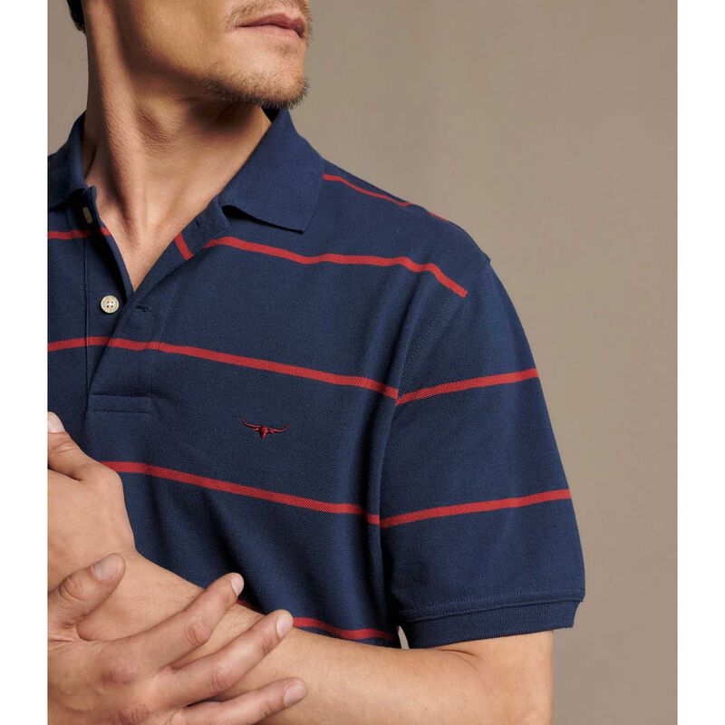 R.M. Williams Ashfield Stripe Polo image number 2